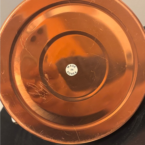 Brass/Copper Tea Kettle with Ceramic Handle - Picture 4 of 4